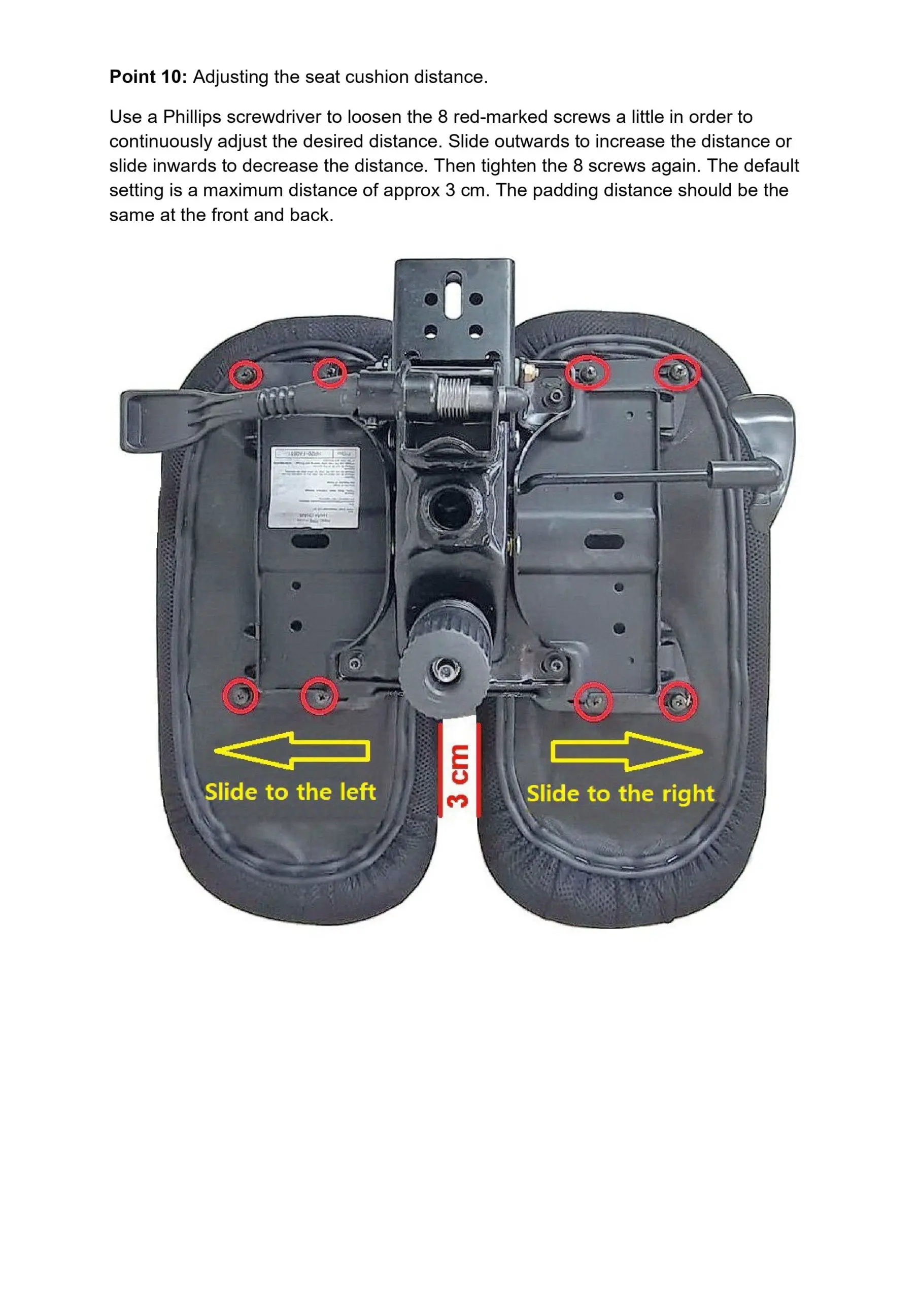 Instruction manual HARA CHAIR model ZEN-LS